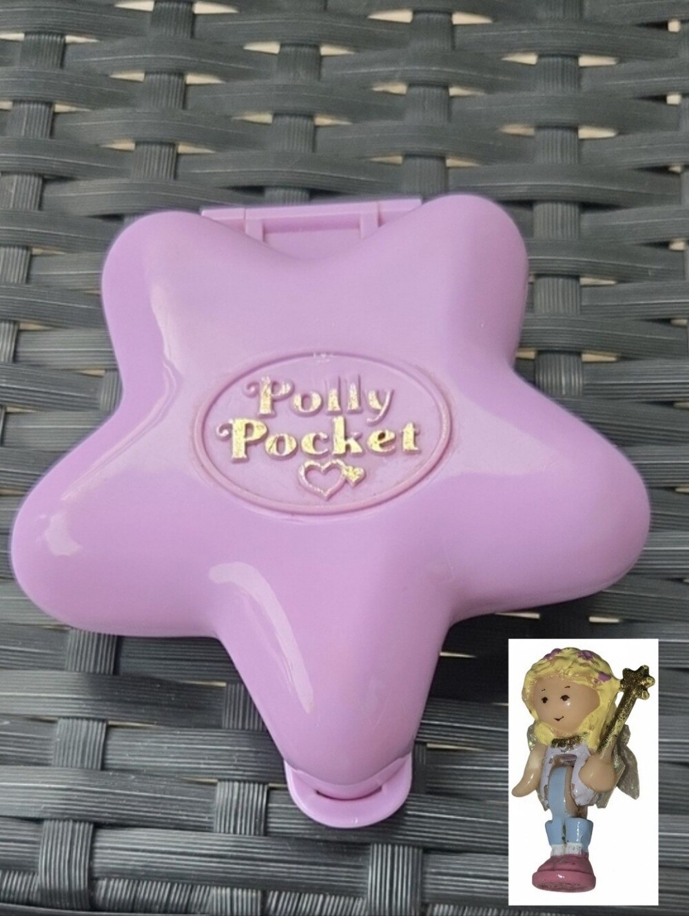 🧚‍♀​✨ Vintage 1992 Bluebird Polly Pocket: FAIRY FANTASY & Fairy Polly🧚 EVC